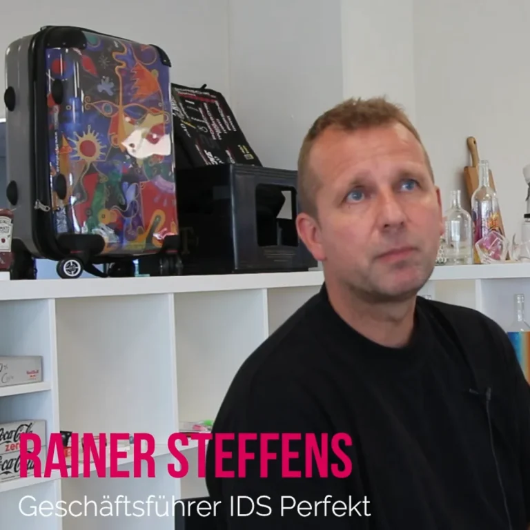 The Managing Director of IDS Perfekt, Rainer Steffens