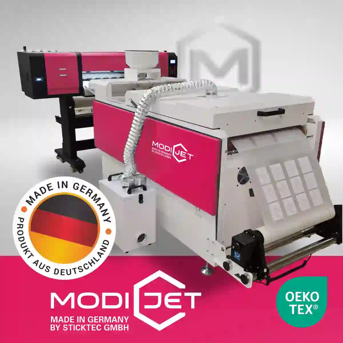 Kompletní systém Modijet DTF pro výrobu transferů od Modico Graphic Systems