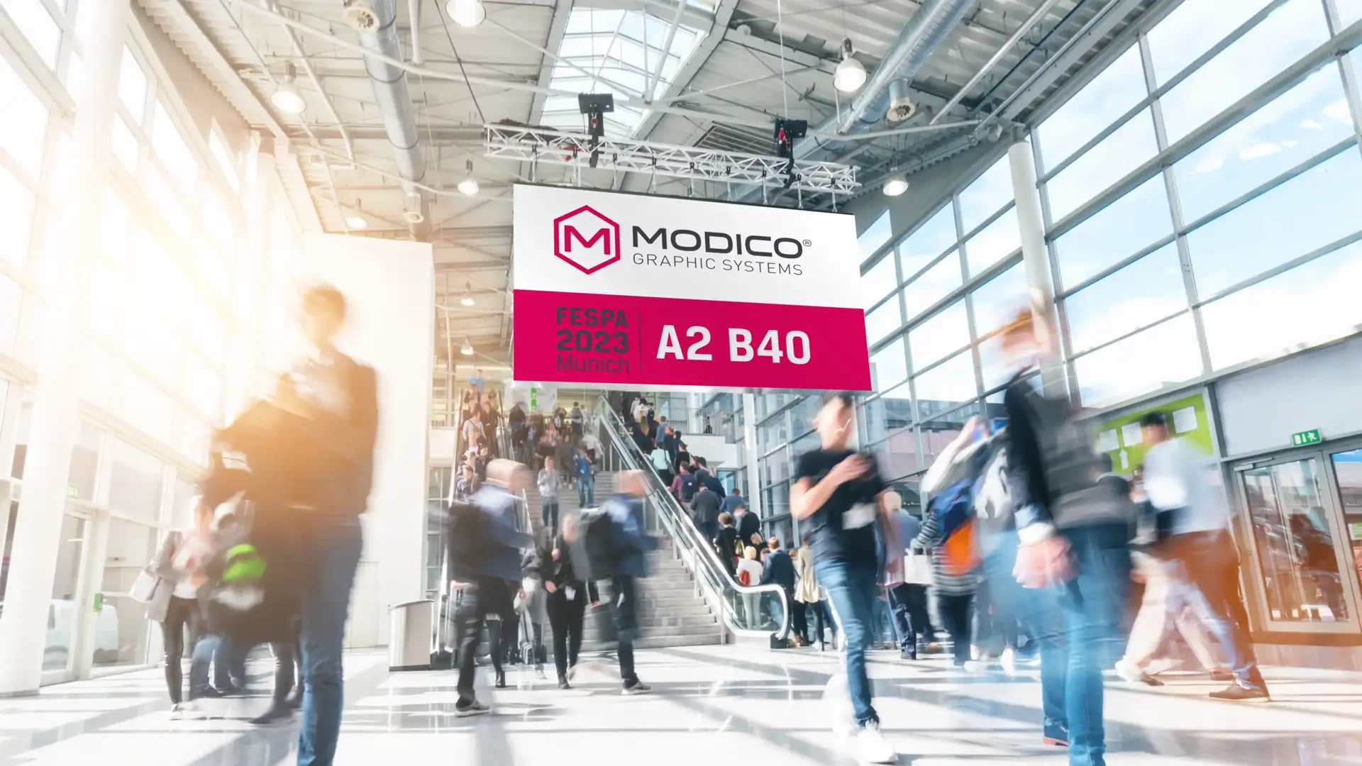 Recenze veletrhu Modico Graphic Systems FESPA 2023