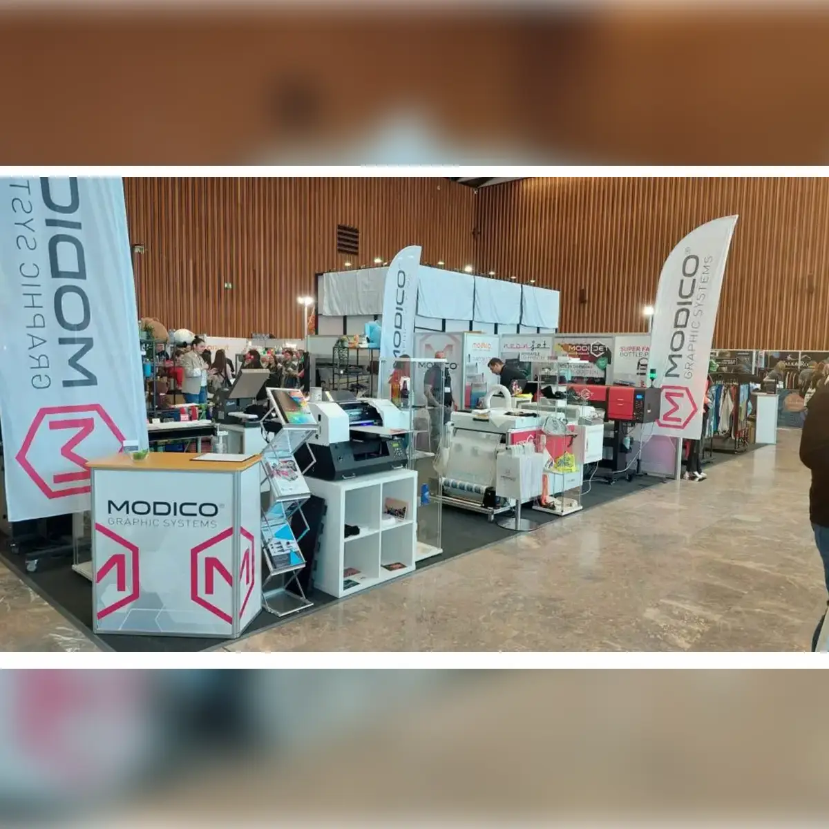 Modico Graphics presents Modijet DTF at the Promodays 2023 trade fair in Ljubljana, Slovenia