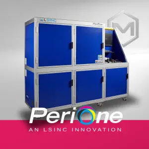 The LSINC PeriOne rotary printing system