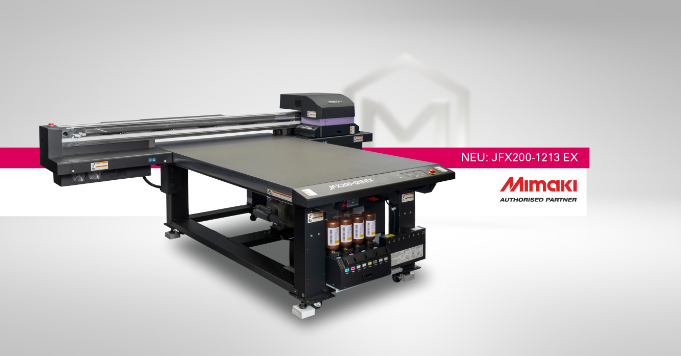 Mimaki JFX200-1213 EX bei Modico Graphics