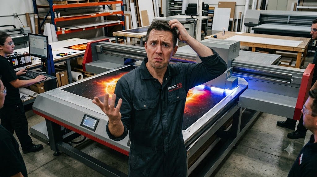 Hohe Temperaturen: Herausforderung für Ihr UV‑Drucksystem